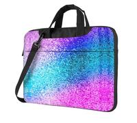 OAZCVBNN Glitter Sequin Spot Print Versatile Laptop Bag Stylish Laptops Case With Messenger Shoulder Briefcase Options