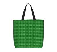 OAZCVBNN Green Sequin Sparkle Print Women Large Capacity Tote Bag Lightweight Everyday For Office Shopping Travel