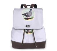 OAZCVBNN Grey Pigeon Print Print Elegant Women'S Backpack Stylish Versatile Rucksack For Gym Weekend Adventures