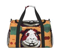 OAZCVBNN Guinea Pig Pattern Print Women Men Hand Tote Lightweight Foldable Versatile Business Travel Shoulder Bag