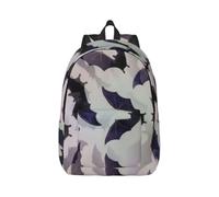 OAZCVBNN Halloween Bats Grey Print Unisex Lightweight Backpack Stylish Double Shoulder Bag For Travel Daily Commuting