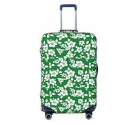 OAZCVBNN Hawaii Flower Print Unique Suitcase Covers Travel Luggage Cover with Elastic Anti Scratch Design