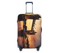 OAZCVBNN I Love London Print Unique Suitcase Covers Travel Luggage Cover with Elastic Anti Scratch Design