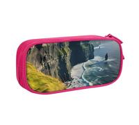 OAZCVBNN Ireland Outdoors County Clare The Cliffs Print Pencil Case Storage Makeup Erasers Pens Students School Office Multi-Scenes Use