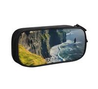 OAZCVBNN Ireland Outdoors County Clare The Cliffs Print Pencil Case Storage Makeup Erasers Pens Students School Office Multi-Scenes Use