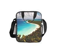 OAZCVBNN Island of Cuba Print Lunch Bag for Transparent Food Storage Bento Box School and Office Travel Picnic