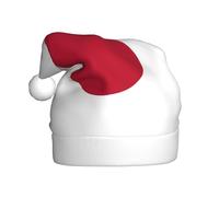 OAZCVBNN Japanese flag Print Santa Cap for Adults Christmas Hat Holiday Headwear for New Year Celebrations Party