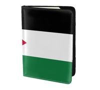 OAZCVBNN Jordanian Flag Print Men and Women Passport Document Wallet Case Cover for Business and Leisure Trips