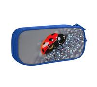 OAZCVBNN Ladybugs Pattern Infinite Speckled Print Pencil Case Storage Makeup Erasers Pens Students School Office Multi-Scenes Use