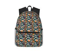 OAZCVBNN Many Hedgehogs Print Casual Backpack Travel Outdoor Adventures Commuting Lightweight Dual Shoulder Bag