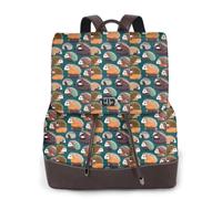 OAZCVBNN Many Hedgehogs Print Elegant Women'S Backpack Stylish Versatile Rucksack For Gym Weekend Adventures