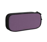 OAZCVBNN Many Purple Rose Skull Print Pencil Case Storage Makeup Erasers Pens Students School Office Multi-Scenes Use