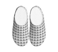 OAZCVBNN Monochrome Sketch Style Gaming Print Versatile Use Anti Pilling Washable Slippers for Women Men Cozy Stylish shoes