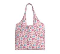OAZCVBNN Naughty Sloth Print Large Size Canvas Tote Bag Unisex Lightweight Shoulder Handbag Shopping Travel Daily