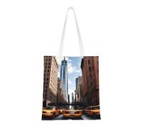 OAZCVBNN New York Print Stylish Bag Shopping Bags Lightweight Versatile Travel Work Gym Beach All-Day Use