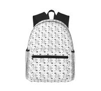OAZCVBNN Not All Who Wander Are Lost Print Casual Backpack Travel Outdoor Adventures Commuting Lightweight Dual Shoulder Bag