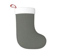 OAZCVBNN Old Viking Boat Print Christmas Stocking Festive Xmas Plush Socks Holiday Ornament Family Hanging Decor