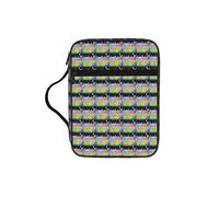 OAZCVBNN Periodic Table of Elements Print Bible Storage Bag Religious Waterproof Christian Gift Men Women Clergy Accessory
