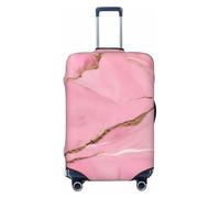 OAZCVBNN Pink Marble Texture Print Washable Suitcase Universal Elastic Luggage Protector Travel Sleeve Accessory