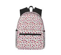OAZCVBNN Pomegranate Pattern Print Casual Backpack Travel Outdoor Adventures Commuting Lightweight Dual Shoulder Bag