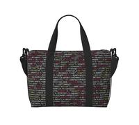 OAZCVBNN Rrx44z-500-Fe5fbc067bebdc7e9d61b99b4d985 Print Unisex Versatile Hand Travel Bag Lightweight Weekend Camping Outdoor Adventur