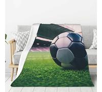 OAZCVBNN Soccer Ball Print Year-Round Versatility Blanket Couch Blankets Bedding Gifts Super Soft Hand Feel