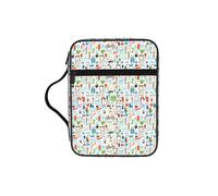 OAZCVBNN The Nature Wildlands Activities Pattern Print Bible Storage Bag Religious Waterproof Christian Gift Men Women Clergy Accessory