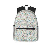 OAZCVBNN The Nature Wildlands Activities Pattern Print Casual Backpack Travel Outdoor Adventures Commuting Lightweight Dual Shoulder Bag