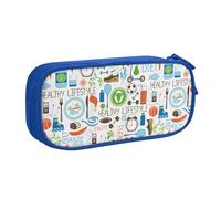 OAZCVBNN The Nature Wildlands Activities Pattern Print Pencil Case Storage Makeup Erasers Pens Students School Office Multi-Scenes Use