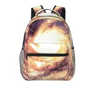 OAZCVBNN Universe Milky Way Galaxy Print Leisure Backpack Lightweight Family Travel Everyday Use Commutes Outdoor Bag