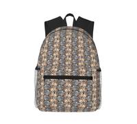 OAZCVBNN Zebra And Giraffe Print Casual Backpack Travel Outdoor Adventures Commuting Lightweight Dual Shoulder Bag