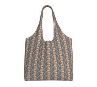 OAZCVBNN Zebra And Giraffe Print Large Size Canvas Tote Bag Unisex Lightweight Shoulder Handbag Shopping Travel Daily