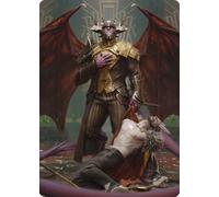 Ob Nixilis, the Adversary (#31) Art Card | Streets of New Capenna