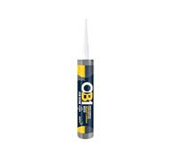 OB1 Clear Multi-Surface Construction Sealant & Adhesive - Hybrid Technology - Excellent Chemical Resistance - Water Resistant - Weather Resistant - Food Safe - 290ml