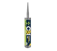 OB1 Grey BioBased Multi-Surface Construction Sealant & Adhesive - 46% Bio-Based, Low VOC - Ideal for Sealing, Filling & Sticking - Strong Bond on Wood, Metal, Glass - Durable, Weather & UV Resistant