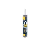 OB1 Grip & Grab Adhesive White - Multi Surface High Grab Adhesive - Strong Instant Grab - No Nails Required - Weather Resistant - Food Safe Formula - Interior & Exterior - Solvent Free - 290ml