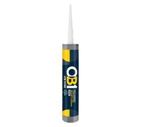 Ob1 Multi-Surface Construction Sealant & Adhesive White, 290Ml - Hybrid Polymer - Waterproof - Food Safe & Weather Resistant