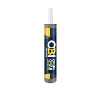 Ob1 Multi-Surface Grip & Grab Adhesive 290Ml (12 Pack) - Weatherproof, High Strength, Instant Grab
