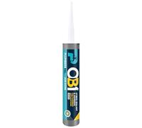 OB1 PlumbersPal White Sanitary Sealant & Adhesive - Ideal for Kitchens & Bathrooms - Mould Resistant - Works in Water - Paintable - Permanently Elastic - 290ml