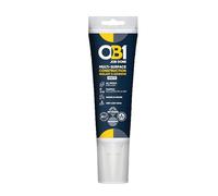 OB1 White Multi-Surface Construction Sealant & Adhesive - Hybrid Polymer - Excellent Chemical Resistance - Water Resistant - Weather Resistant - Food Safe - 80ml Tube