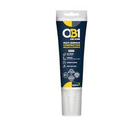 OB1 White Multi-Surface Construction Sealant & Adhesive - Hybrid Polymer - Excellent Chemical Resistance - Water Resistant - Weather Resistant - 80ml Tube