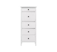 OB11 1/10 Scale White Wooden Five-Drawer Miniature Cabinet for BJD Dolls