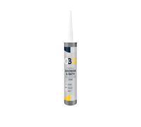 OB21 Clear Premium Shower & Bath Silicone - Anti Fungal Properties - Acetoxy Sealant - Waterproof - Weather & UV Resistant - 310ml