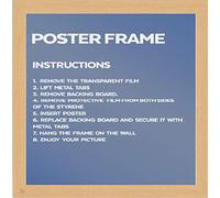 OB2H Black,White, Oak Square Picture Photo Frames (Black, 6 x 6INCH)