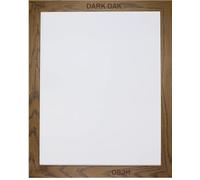 OB2H DARK OAK SOLID WOOD EFFECT A1 A2 A3 A4 A5 POSTER FRAME (DARK OAK, 8 x 6 INCH)