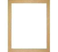 OB2H MODERN WOOD EFFECT POSTER FRAME PICTURE FRAME (Oak, 11 x 9 Inch)