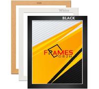 OB2H Poster.Photo Frames Black,White,Oak A1,A2,A3,A4,A5,A6, More Size Available (BLACK, 40x30cm, Framed)