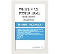 OB2H WHITE MAXI POSTER,PHOTO, PICTURE FRAME 61 cm x 91.5 cm(36 x 24)