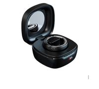 OBA Ring-R10 3.0 3.0 Generation, NFC Reader, Smart Ring Steps, Distance, Calories, Cardio, Sleep Quality, Blood Oxygen, APP Ceramic Cover, IP68, Black, Taglia - M Diametro 17.8 mm