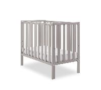Obaby Bantam Space Saver Cot - Warm Grey